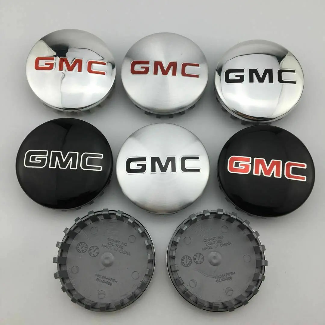 4X NEW Custom 83mm Wheel Center Hub Caps for GMC 22837060 Yukon Denali Sierra - larahd