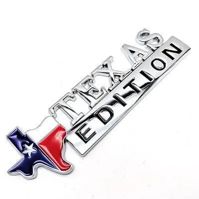 3D MASON Lone Star TEXAS EDITION Sticker Emblem Badge for Cars Motorcycle Decorative