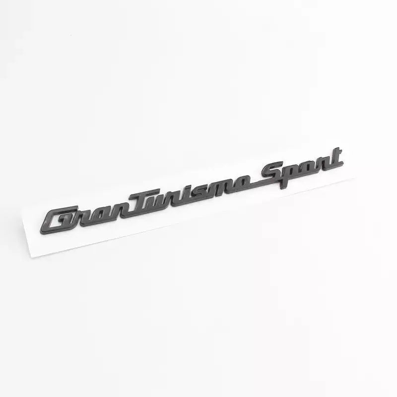 Maserati GTS Gransport Granlusso Quattroporte Granturismo Letter Emblem Badge Stickers Decals