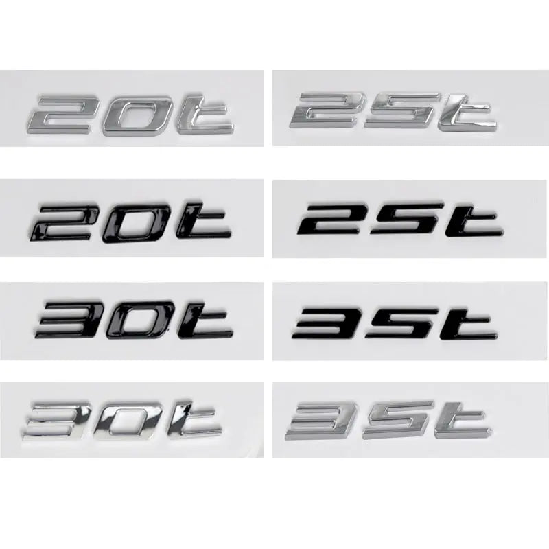 20T 25T 30T 35T Emblem Sticker for Jaguar XF XJ X350 S-Type X260 XE X Type F Pace - larahd