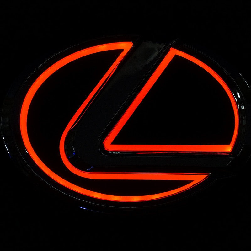 Lexus 5D Led Sticker Rear Emblem Badge Light for ES250 ES300 ES350 IS250 IS300 RX300 - larahd