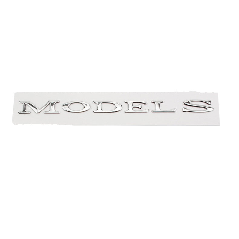 Replace ABS Letter Rear Tail Emblem Sticker Badge Decal For TESLA Model 3 X S - larahd