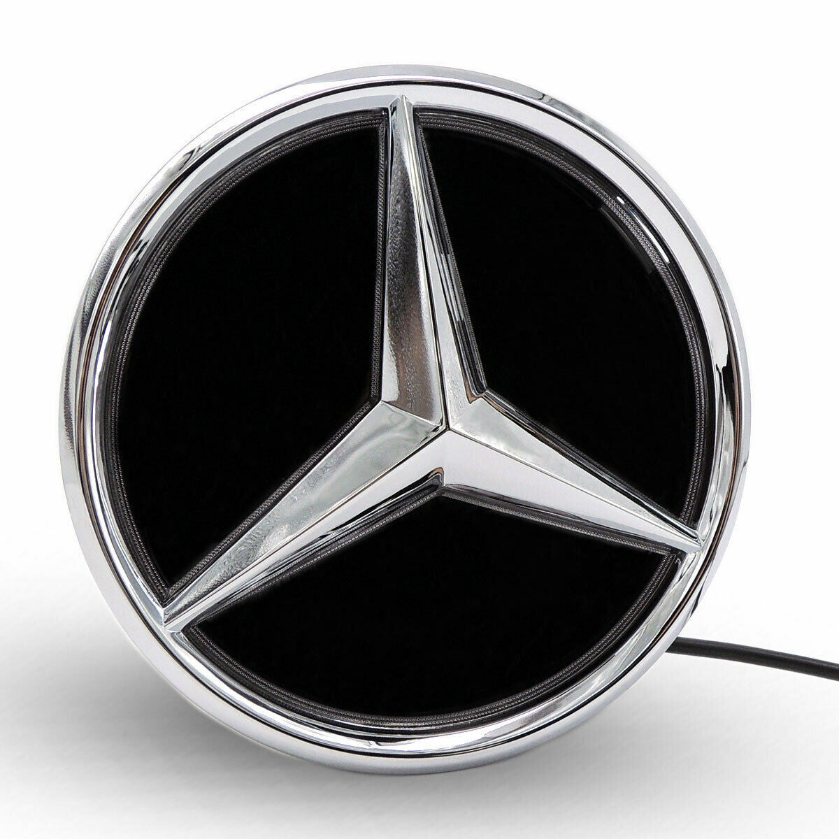 Mirror Led Star Front Logo Emblem Grille Light For Mercedes Benz Twist Type