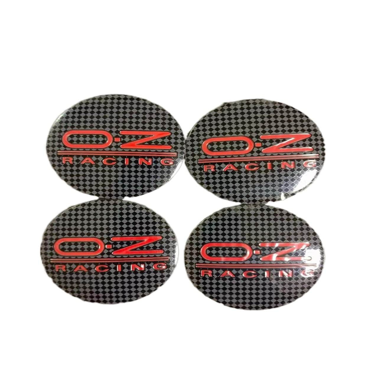 4PCS 56MM OZ Racing Car Wheel Center Hub Cap Sticker Car Logo Badge Emblem sticker Decal-Realmancar