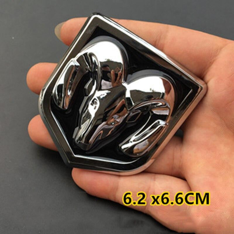 3d Ram Metal Badge Sticker for Dodge RAM 1500 2500 3500 Challenger Charger Durango Nitro Journey Caliber Car Exterior Decoration - larahd