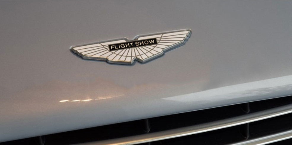 3D Metal Sticker Flight Show Side Front Body Badge for Aston Martin