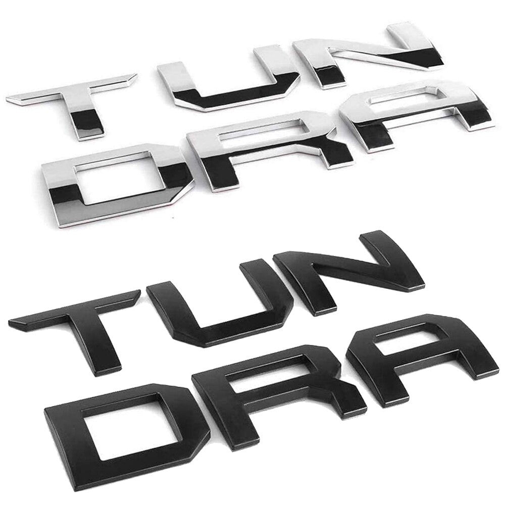 TUNDRA Rear Trunk Emblem Badge Sticker Sticker For Toyota Tundra 2014-2020 Toyota Tailgate - larahd