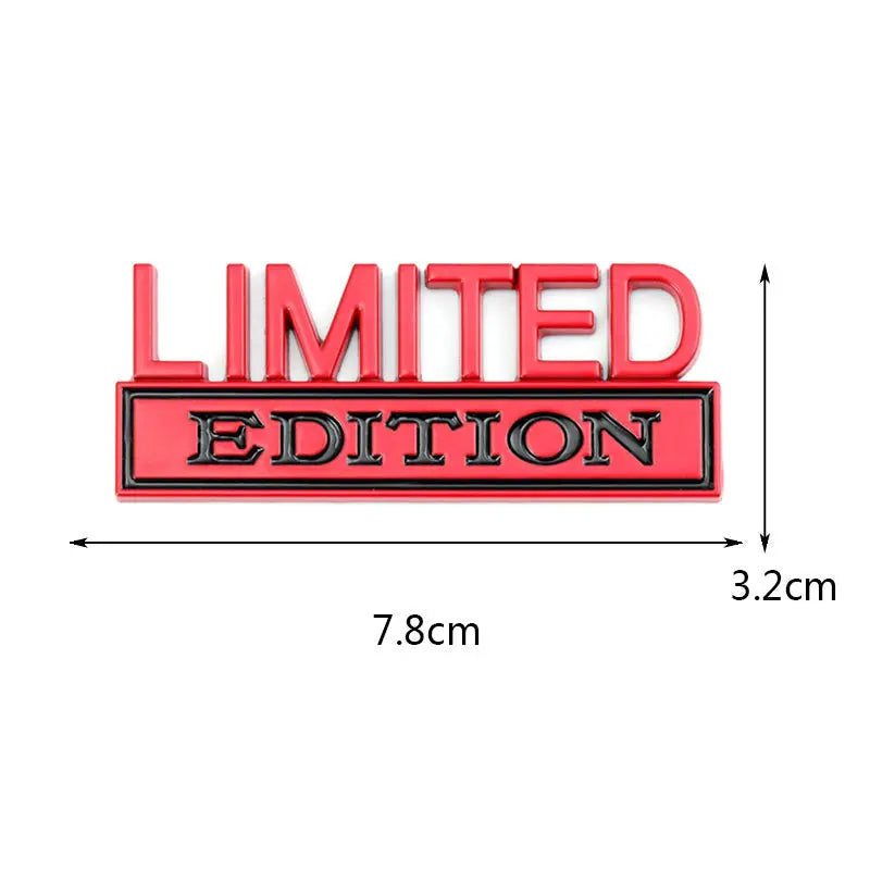 Car Sticker LIMITED Edition Badge Emblem Hood Grille for Subaru Jeep Ford Nissan Lexus - larahd