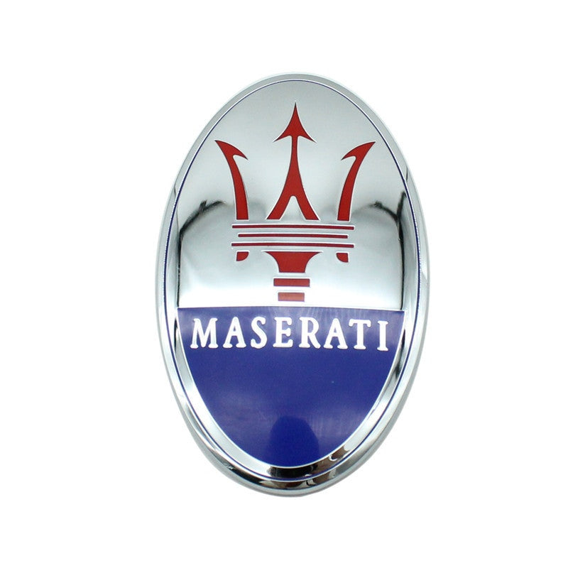 Maserati GT Car Front Hood Emblem Sticker Decal Badge Quattroporte Levante