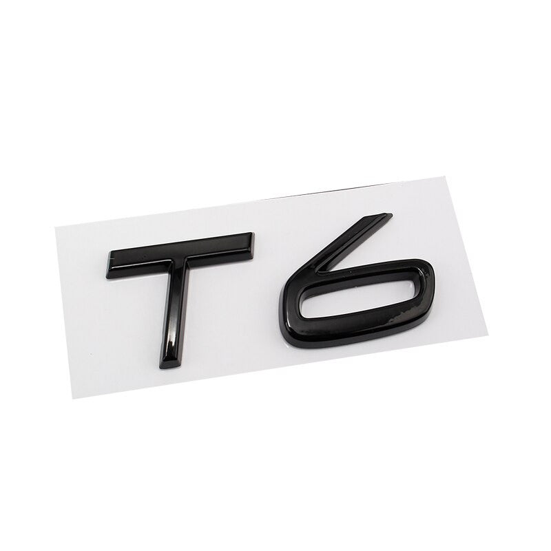 Glossy Black Emblem Sticker For Volvo XC90 XC60 XC40 D2 D5 S80 S90 S60 S40 V40 V60