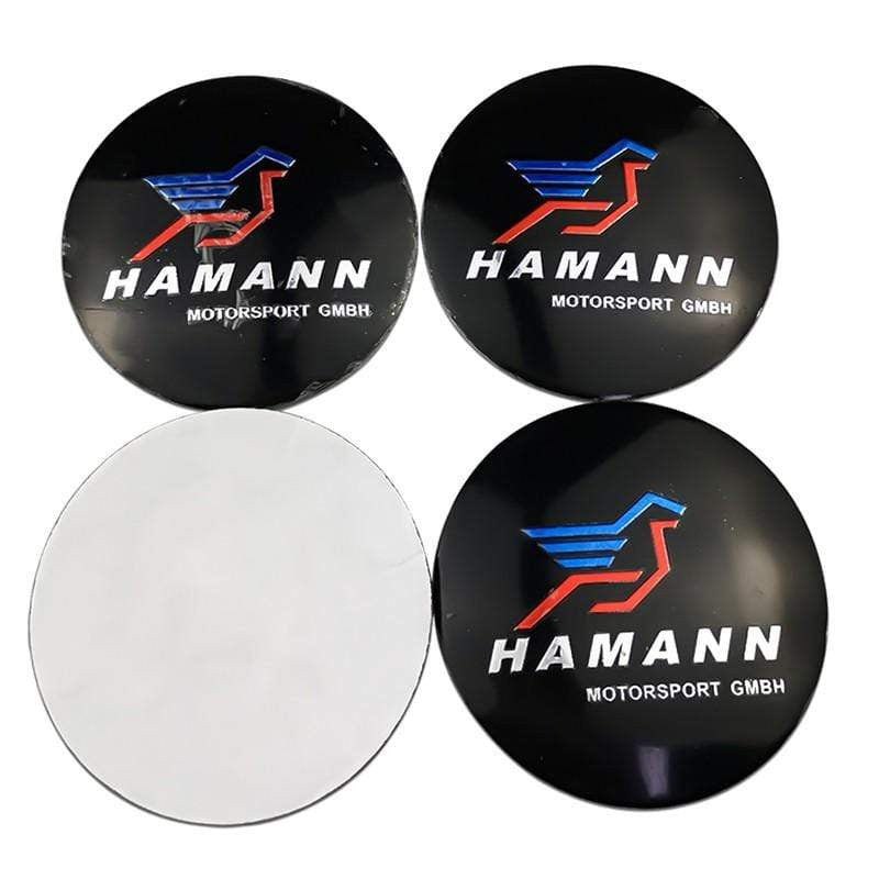 4pcs 56mm Car Rim Wheel Center Hub caps Resin Badge wheel Decal Sticker for BMW