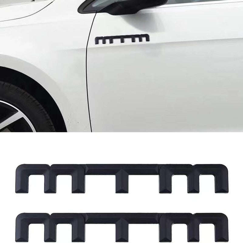 Metal Chrome MTM Trunk Rear Tailgate Emblem Badge Decal Sticker for Audi Volkswagen