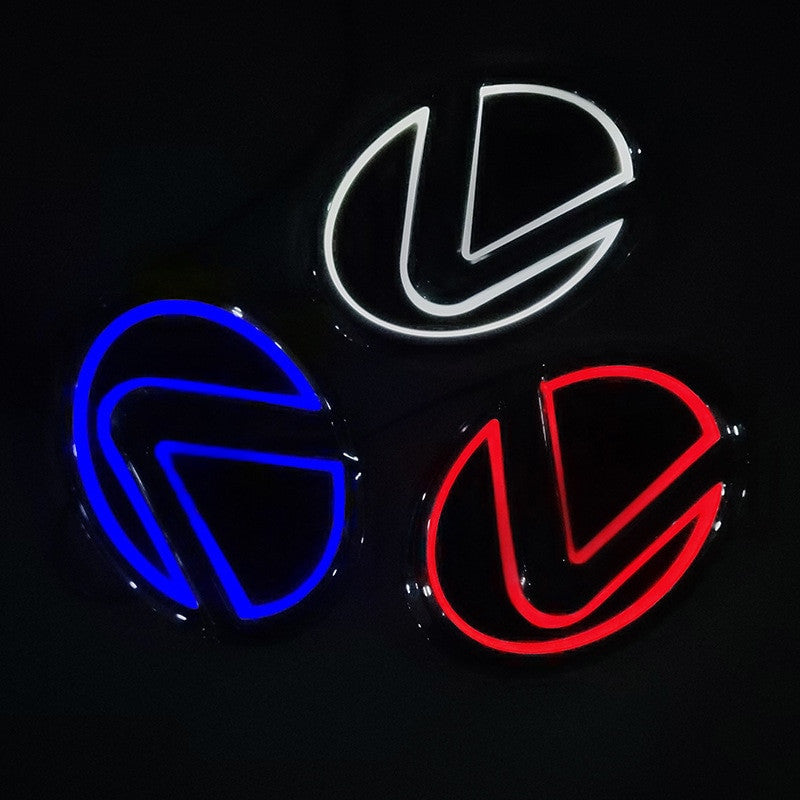 Lexus 5D Led Sticker Rear Emblem Badge Light for ES250 ES300 ES350 IS250 IS300 RX300 - larahd