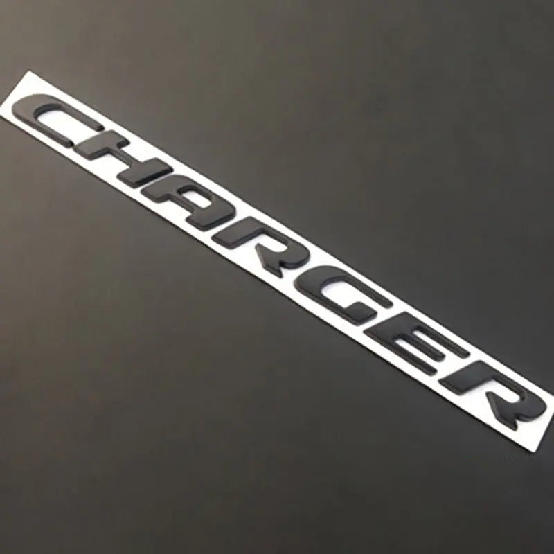 Metal Raider Charger Fender Rear Trunk Emblem Badge for Dodge Charger GT AWD 500 SRT R/T