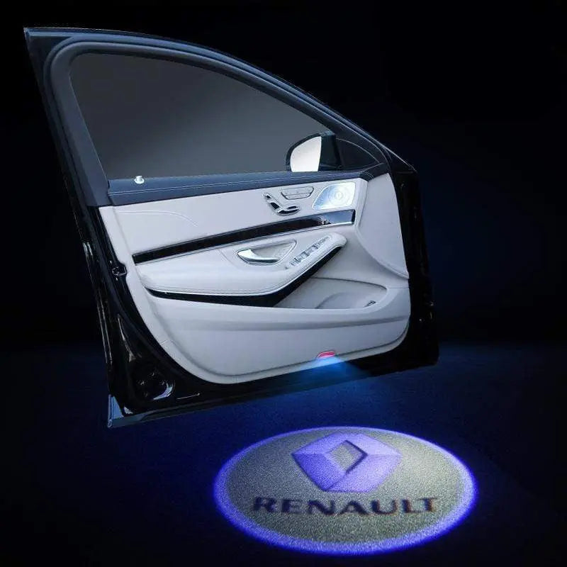 2X LED Car Door Welcome Light HD Logo Courtesy Projector Ghost Laser Renault - larahd