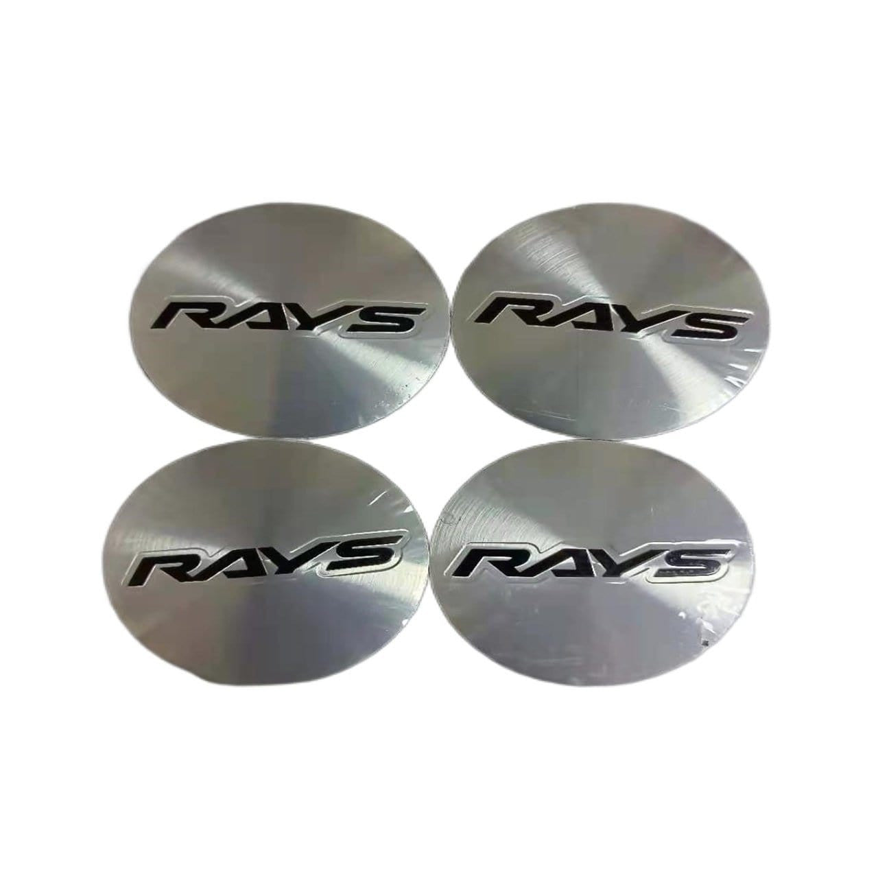 56mm 4PCS RAYS VOLK Racing Car Wheel Center Hub Cap Sticker Emblem Badge Decal-Realmancar