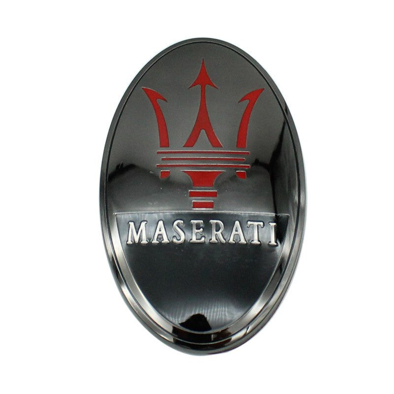 Maserati GT Car Front Hood Emblem Sticker Decal Badge Quattroporte Levante