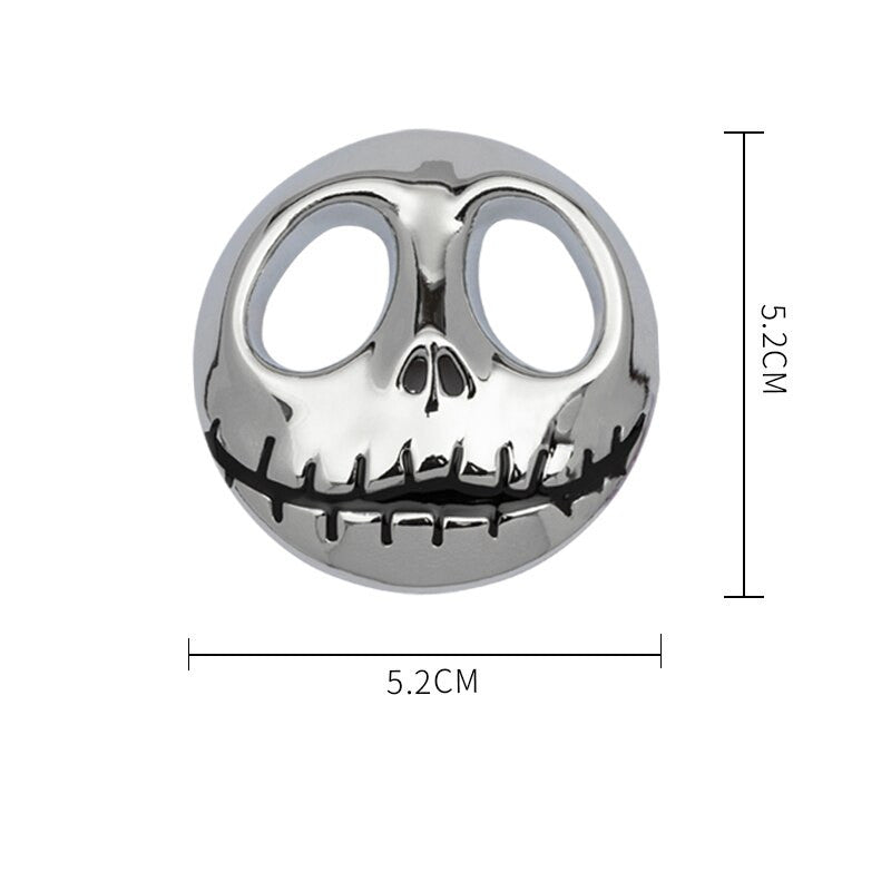 Punisher 3D Skull Metal Sticker Fuel Tank Badge Emblem