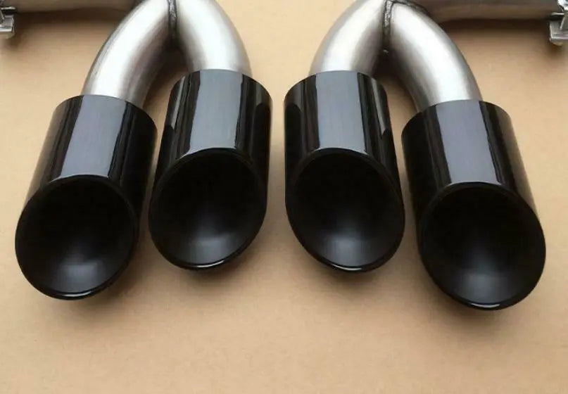 Exhaust Tips Pipes Muffler For 2018 2019 Porsche Cayenne 3.0T Upgrade to GTS