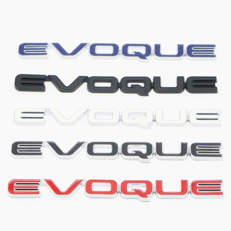 For Range Rover Evoque Letter Car Sport Tailgate Logo Emblem Badge - larahd