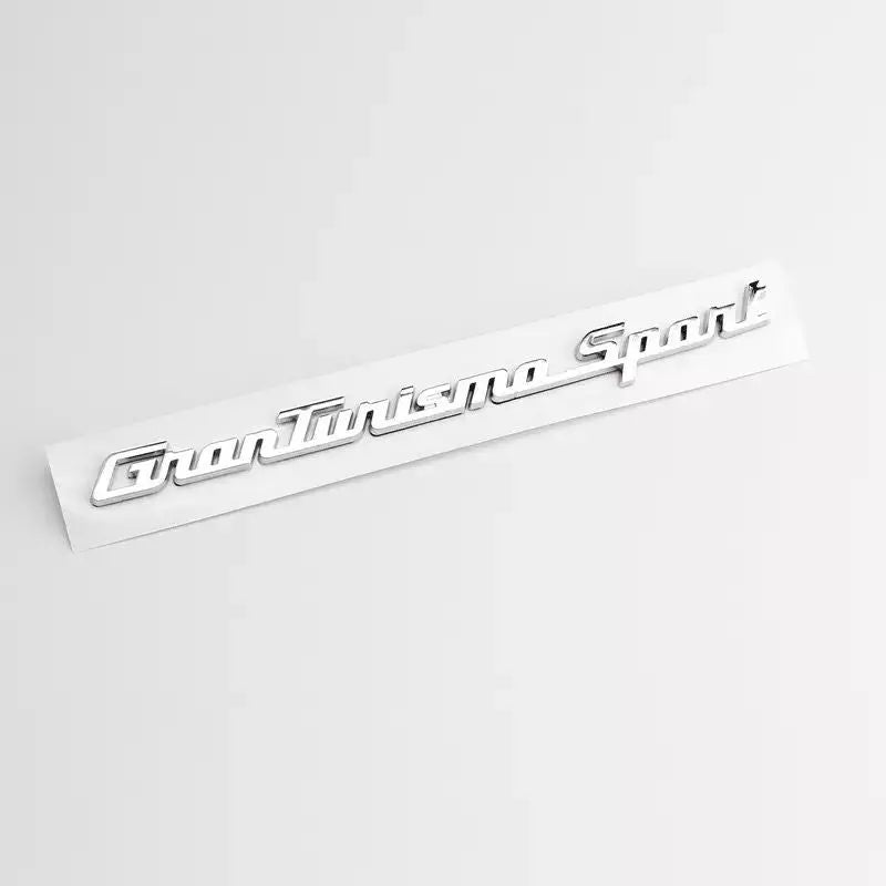 Maserati GTS Gransport Granlusso Quattroporte Granturismo Letter Emblem Badge Stickers Decals