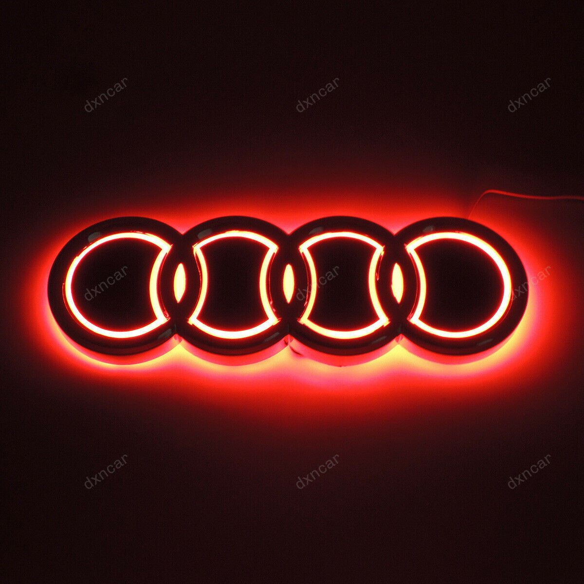 Illuminated 5D LED Car Tail Logo Light For Audi Badge Emblem Light