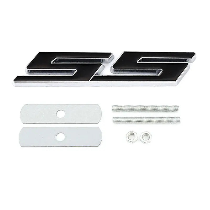 Sticker Front Hood Grill Emblem Grille Badge for Chevrolet SS Sport Cruze Camaro - larahd