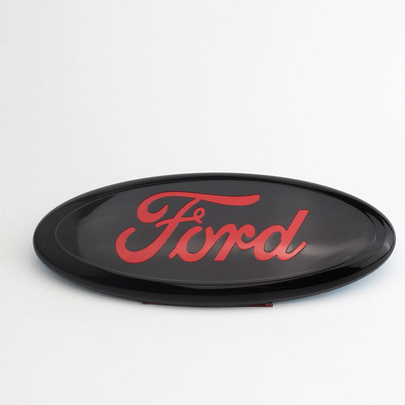 DIY Front Grille/Rear Trunk Oval Emblem 7/9 inch Fit For F150 F250 F350 Explorer - larahd