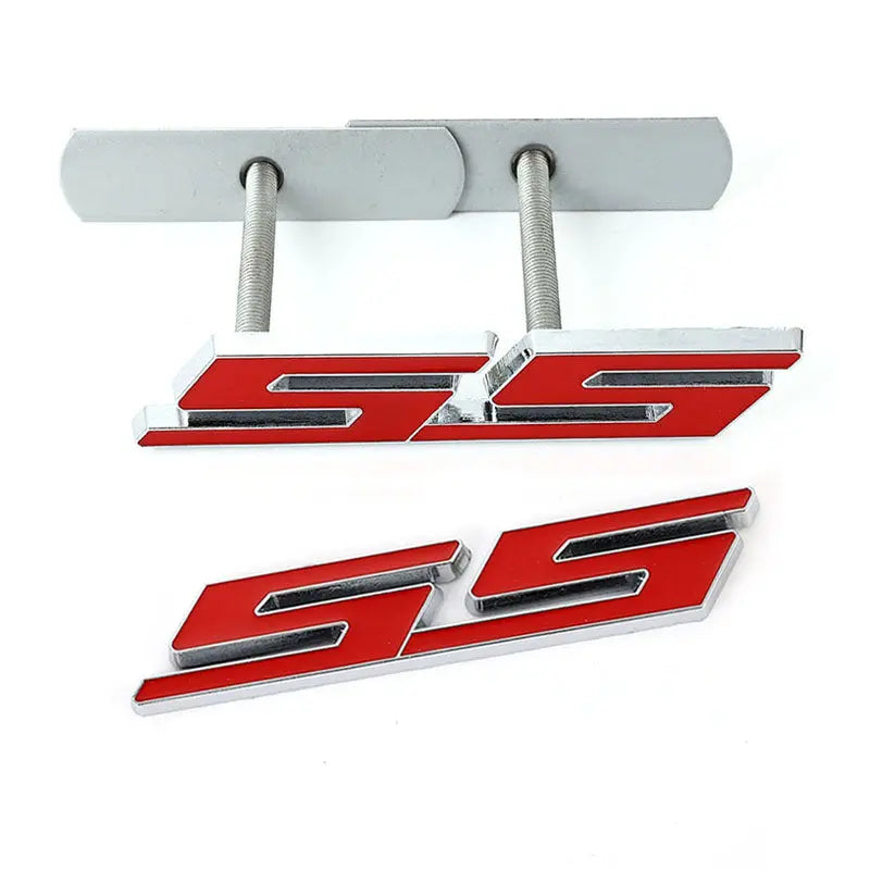 Sticker Front Hood Grill Emblem Grille Badge for Chevrolet SS Sport Cruze Camaro - larahd