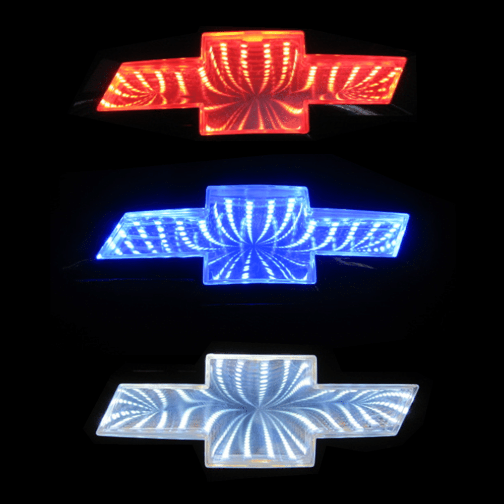 CHEVROLET Cruze Epica Malibu 3D LED Tail Logo Light Emblem Rear Lamp Badge - larahd