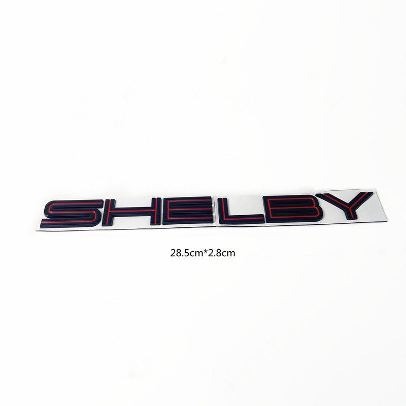 1pcs SHELBY Rear Emblem Badge Sticker for COBRA Mustang GT350 GT500