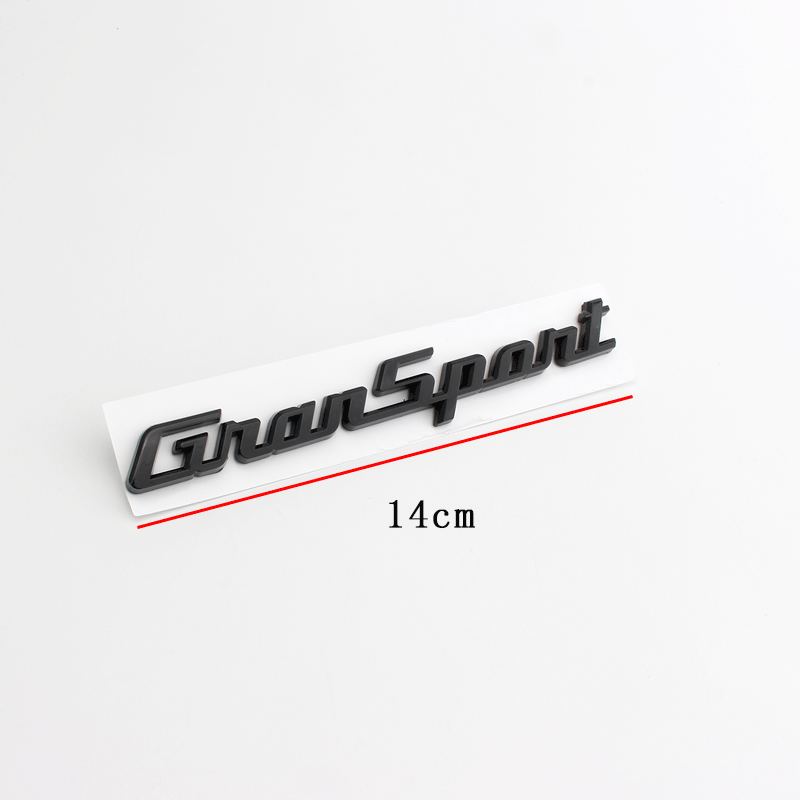 Maserati GTS Gransport Granlusso Quattroporte Granturismo Letter Emblem Badge Stickers Decals - larahd