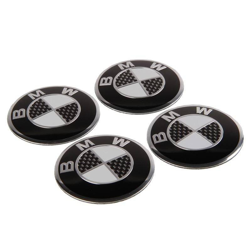 4pcs 56mm Car Rim Wheel Center Hub caps Resin Badge wheel Decal Sticker for BMW