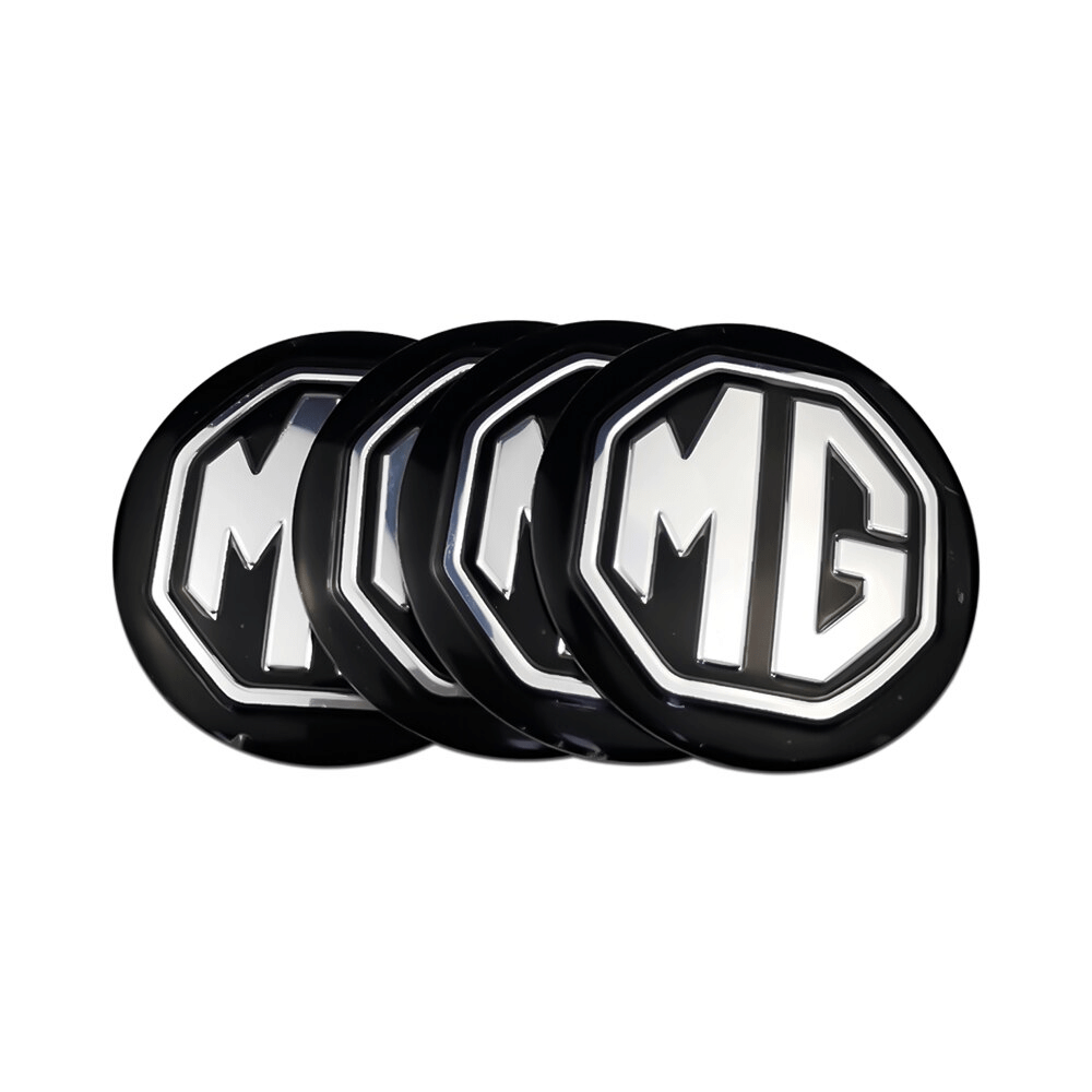 4pcs Car Emblem Wheel Center Rim Hub Caps Decal For MG Logo For MG TF ZR ZS 56mm