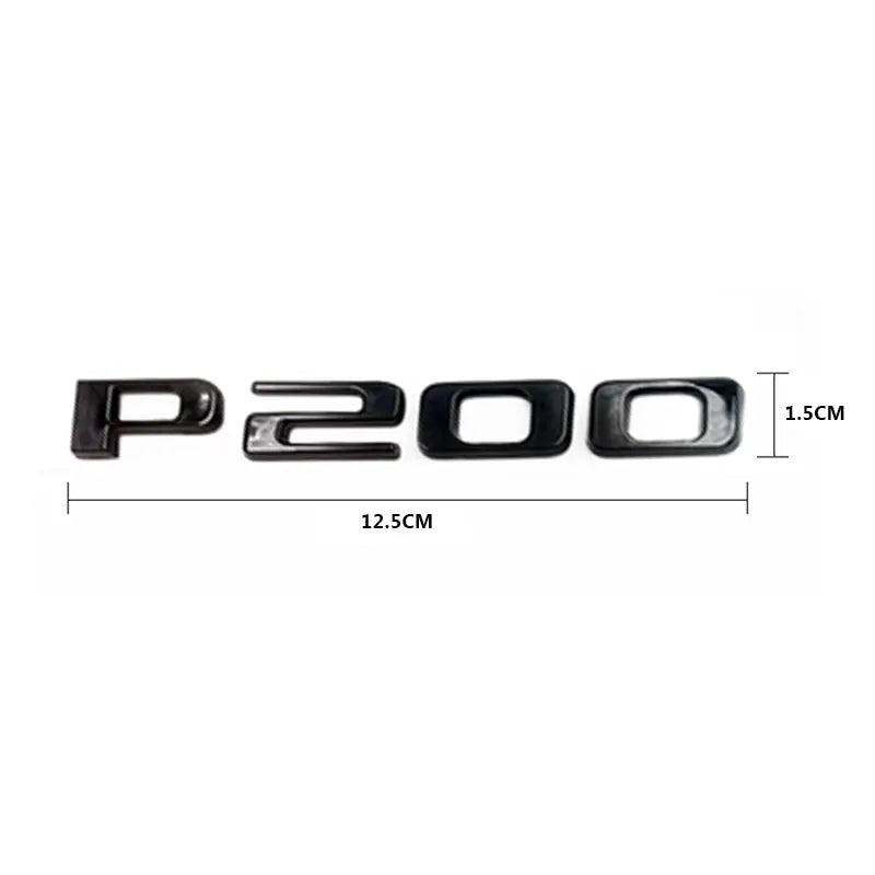 Car Sticker P200 P250 P300 P350 Emblem for Jaguar XF XJ X350 S-Type X260 XE X Type - larahd