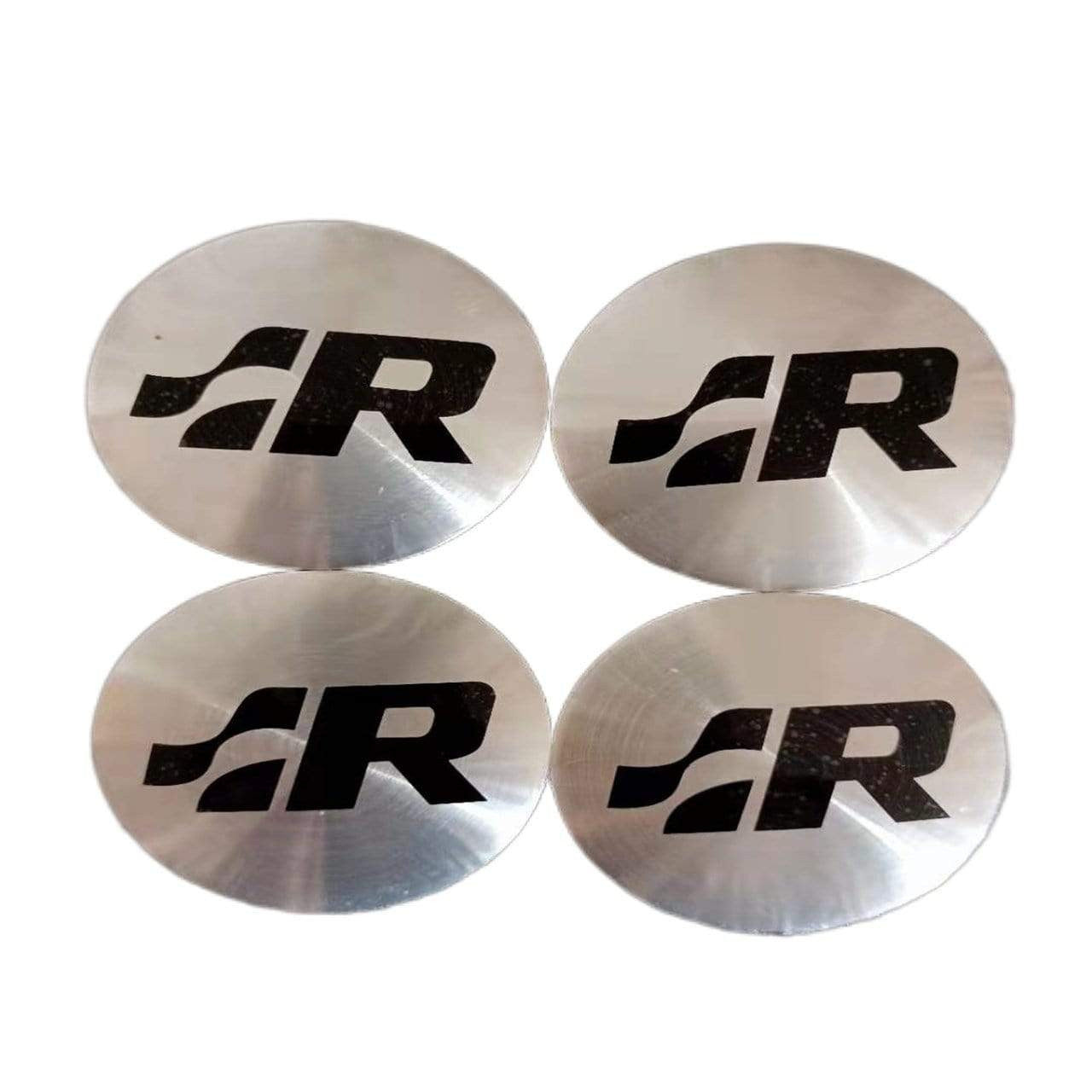 56mm 4PCS Volkswagen VW GTI Rabbit ABT Rline Passat Tiguan Bora Golf Car Wheel Center Hub Cap Sticker Emblem Badge Decal - larahd