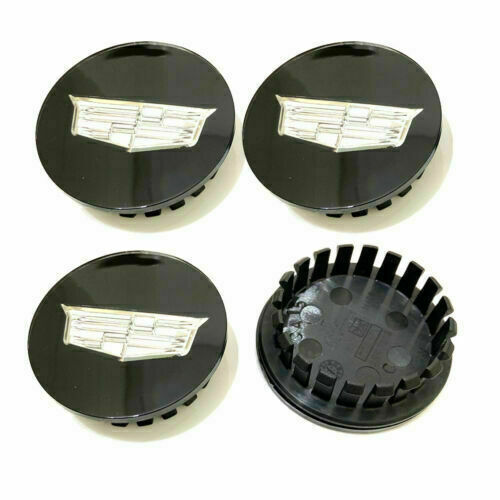 4x Cadillac 67mm Wheel Center Hub Cap Rim Emblem for ATS CTS DTS SRX STS XLR XTS