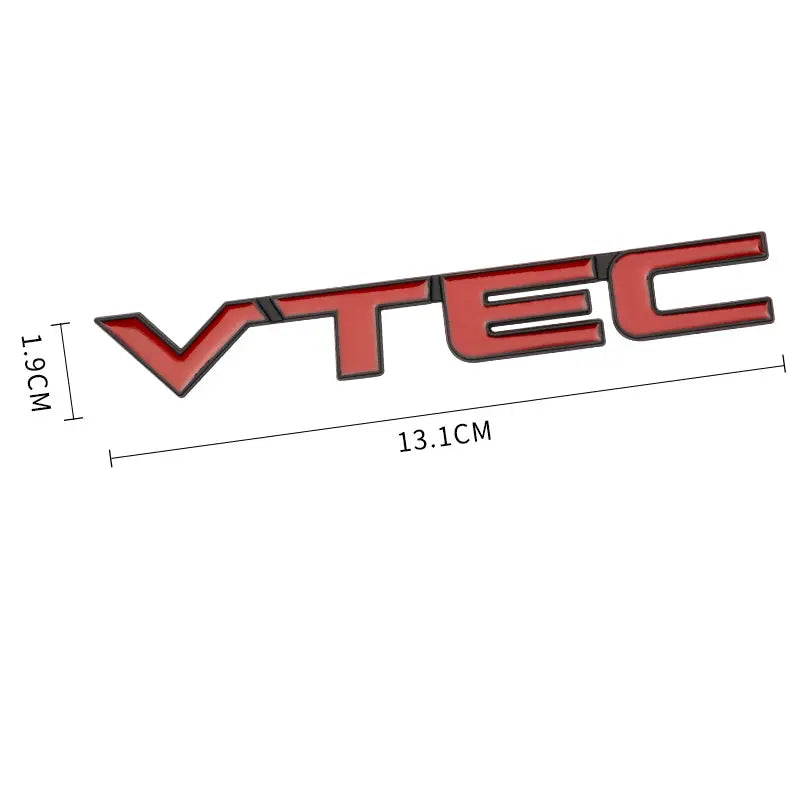 3D Metal VTEC i-VTEC CIVIC Sticker Emblem Badge Decals for Honda City Civic Accord