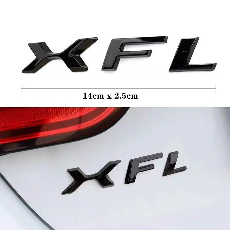 For Jaguar XE XF XJL XEL XFL E-PACE F-PACE F-TYPE 3.0 5.0 V6 V8 Emblem Sticker Badge