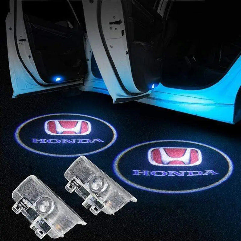 2x 3D Car Door LED Ghost Logo Projector Puddle Lights For Honda Accord 2013-2020 - larahd