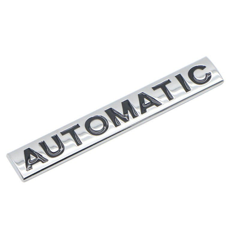 3D Metal Automatic Car Trunk Rear Tailgate Emblem Badge Decals Sticker