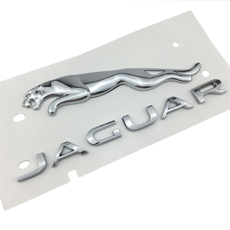 JAGUAR BOOT BADGE Rear Trunk Emblem Suitable for Jaguar XF XJ X350 S-Type X260