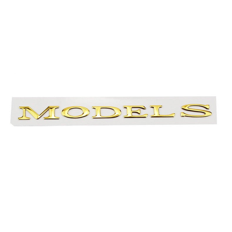 Replace ABS Letter Rear Tail Emblem Sticker Badge Decal For TESLA Model 3 X S - larahd