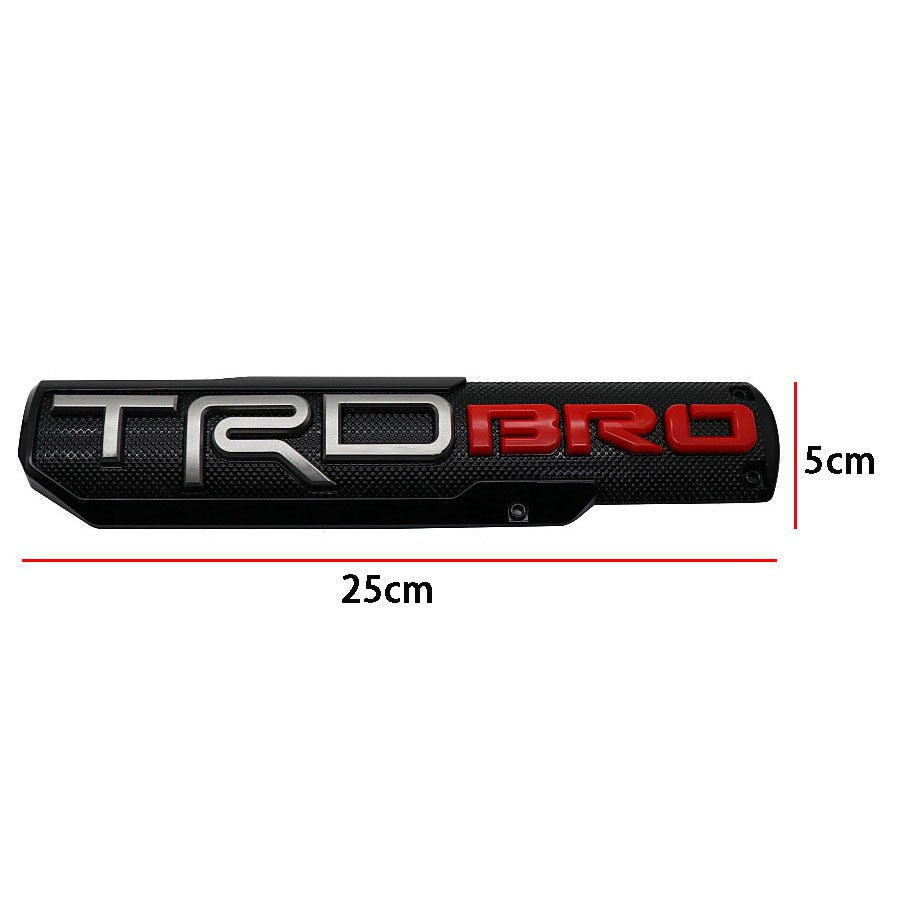 2X TRD PRO/OFF ROAD/BRO/SPORT Door Emblem Sticker Badge For Toyota Tacoma - larahd