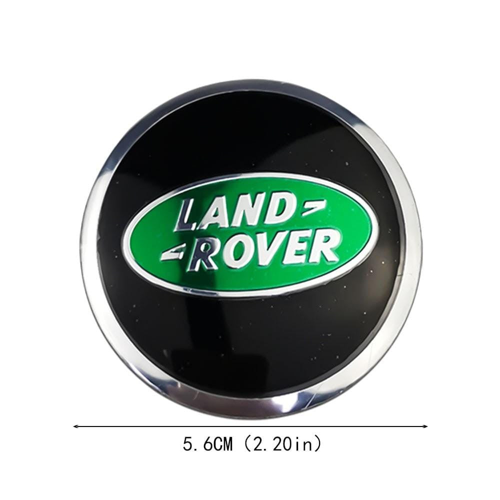 4PCS 56mm Land Rover Range RoverCar Wheel Center Hub Cap Sticker Auto Tire Emblem Badge Decal