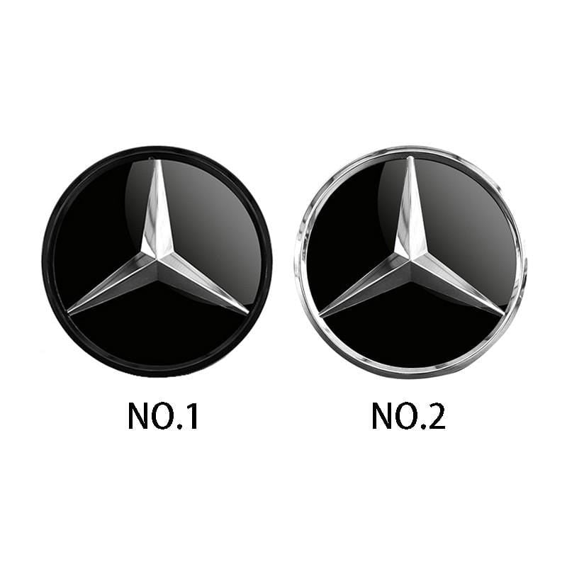 Mercedes Benz Brabus Car Front Center Grille Emblem Badge Decal for C E Class GLA GLK ML GL GLC GLE W212 W207 W207-Realmancar