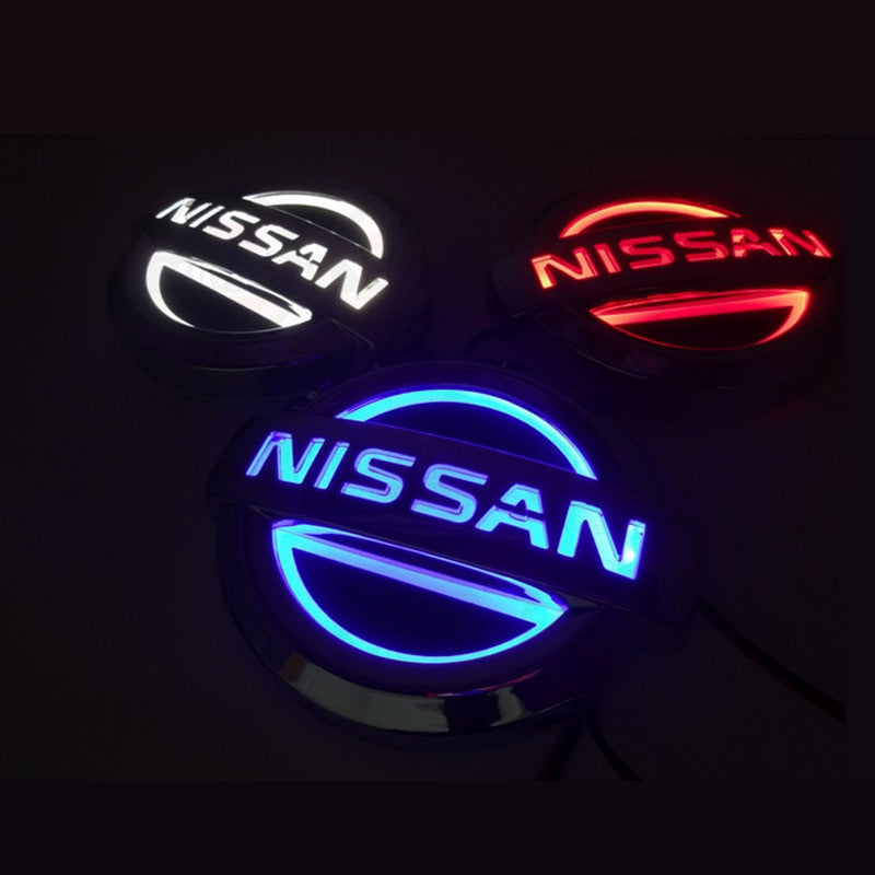 Rear Front Led Emblem For Nissan X-TRAIL XTRAIL T30 T31 T32 Juke Qashqai J10 - larahd