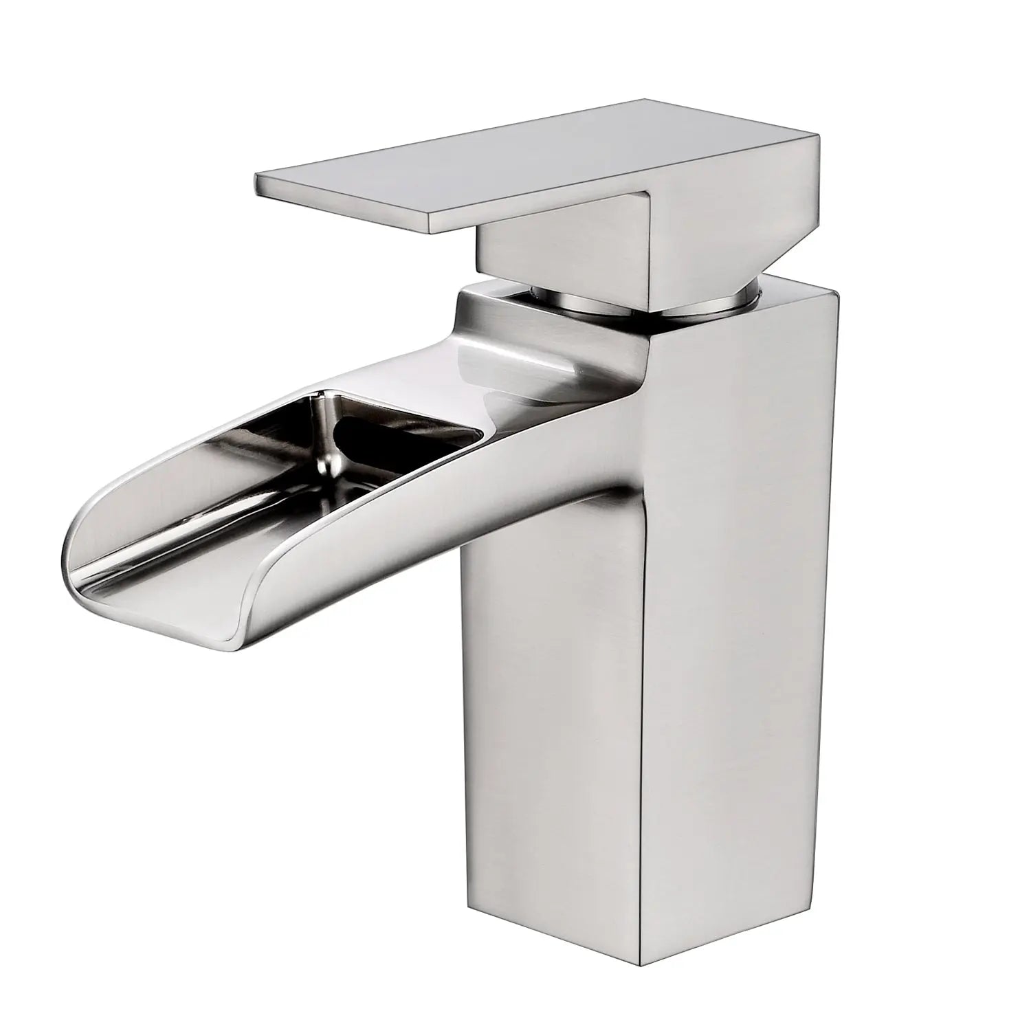 Single-Handle Single-Hole Bathroom Faucet - larahd