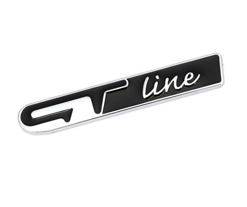 Alloy GT LINE Emblem Badge Sticker for KIA Forte Optima Stinger Sorento K5 - larahd