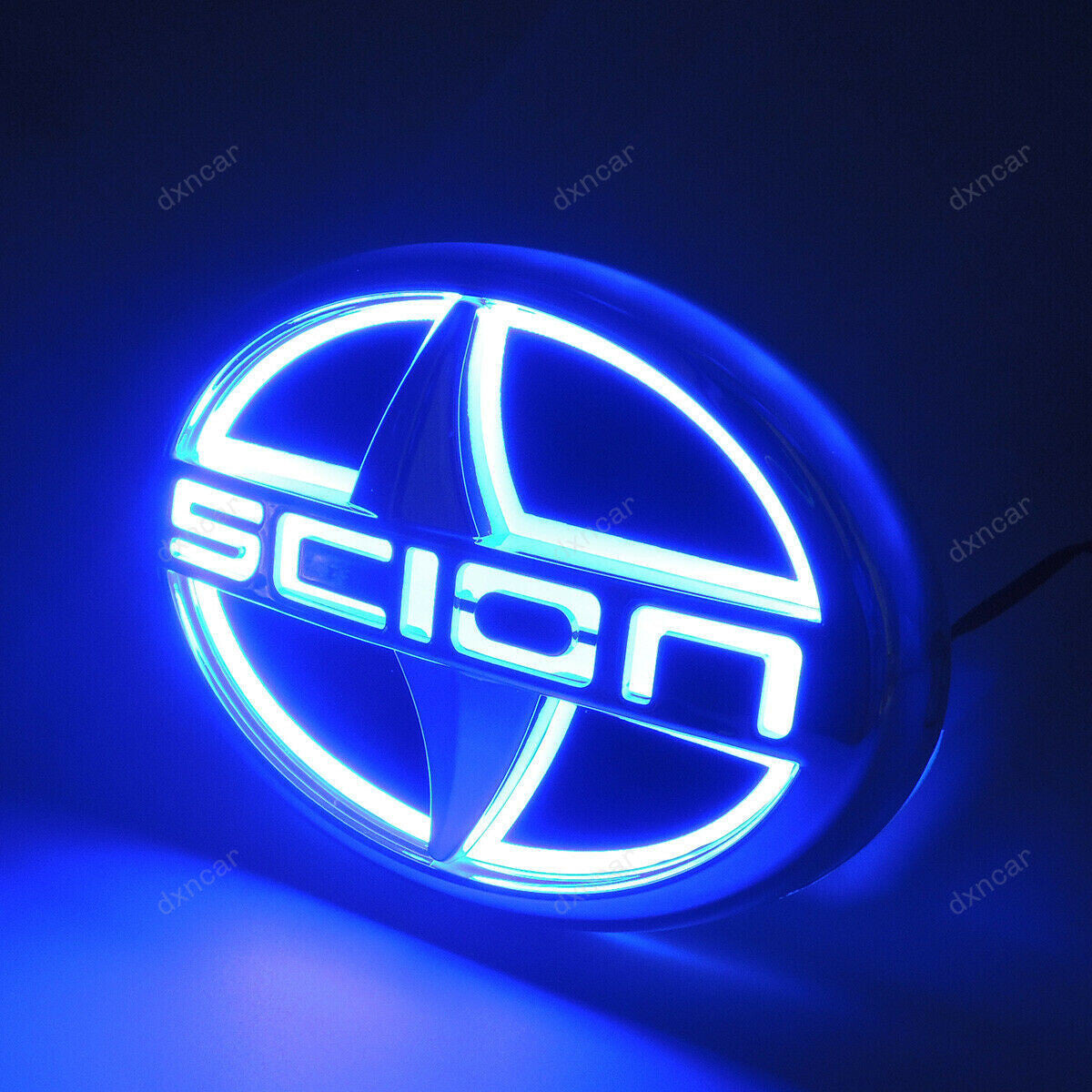 Illuminated Motors 5D LED Car Tail Rear Logo Light Badge Lamp Emblem Fits Scion - larahd